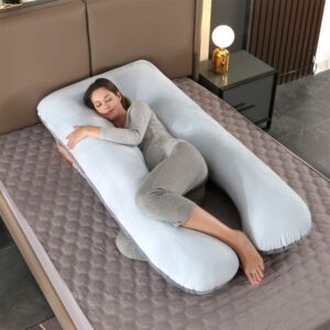 Crystal Cashmere U-shaped Pillow for Pregnant Women - Image 10